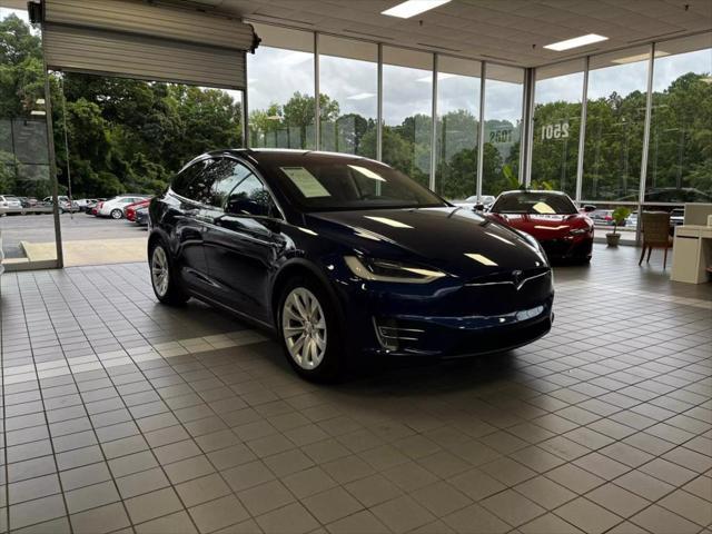 used 2017 Tesla Model X car, priced at $37,990