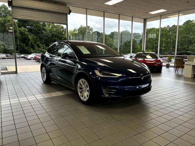 used 2017 Tesla Model X car, priced at $42,990