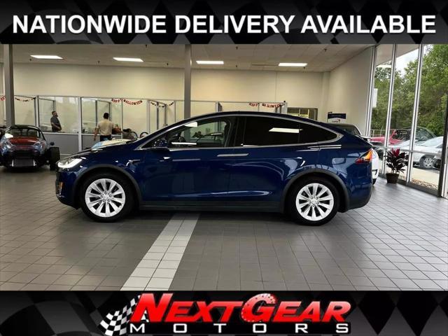 used 2017 Tesla Model X car, priced at $38,689