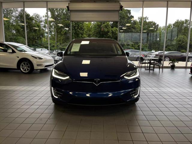 used 2017 Tesla Model X car, priced at $37,990