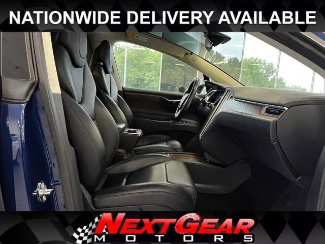 used 2017 Tesla Model X car, priced at $38,689