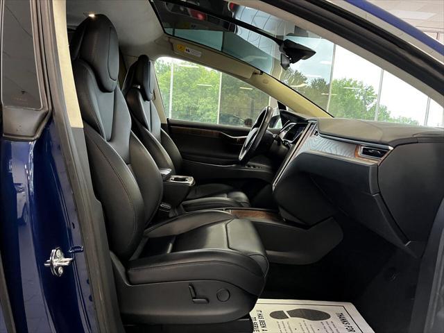 used 2017 Tesla Model X car, priced at $42,990
