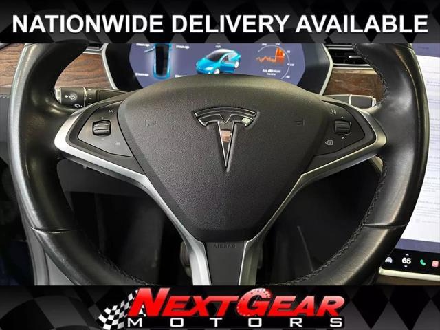 used 2017 Tesla Model X car, priced at $38,689