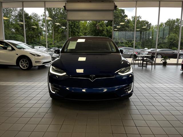 used 2017 Tesla Model X car, priced at $42,990