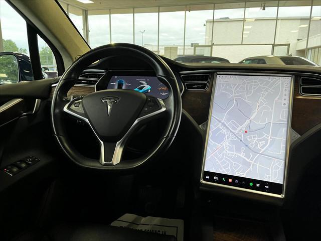 used 2017 Tesla Model X car, priced at $42,990