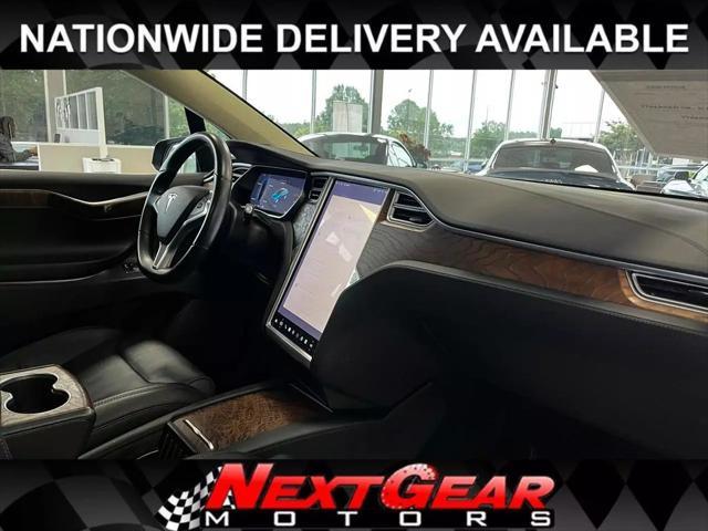 used 2017 Tesla Model X car, priced at $38,689