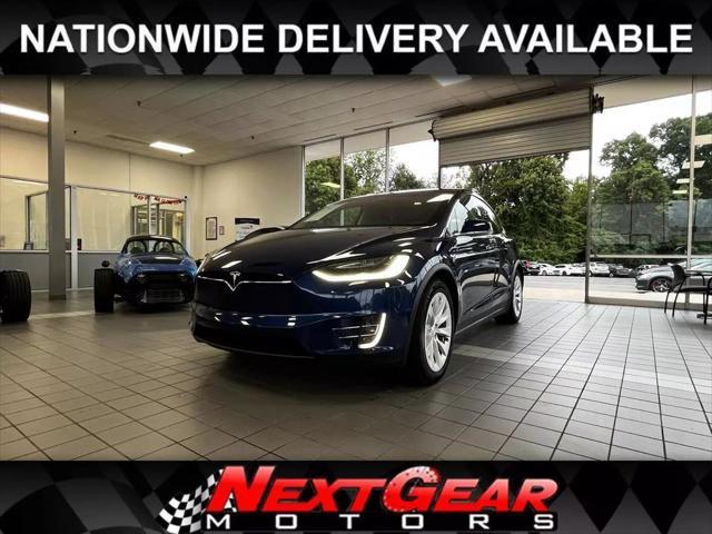 used 2017 Tesla Model X car, priced at $38,689