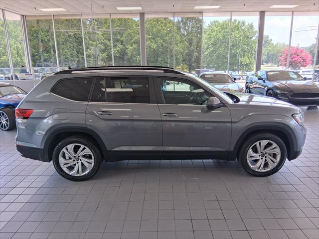 used 2021 Volkswagen Atlas car, priced at $20,990