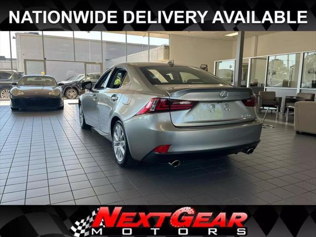 used 2015 Lexus IS 250 car, priced at $19,689