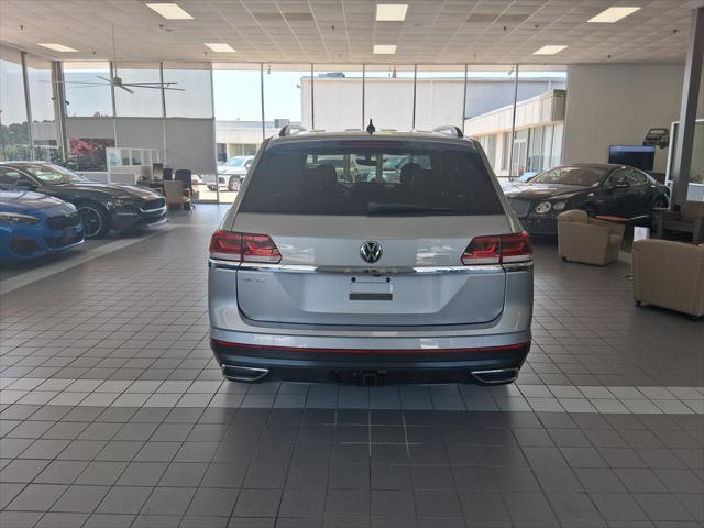 used 2021 Volkswagen Atlas car, priced at $16,490