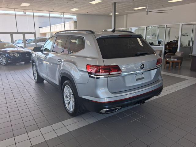 used 2021 Volkswagen Atlas car, priced at $16,490