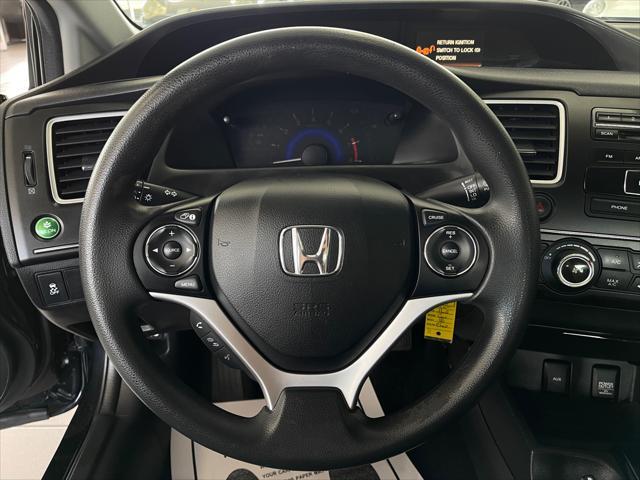 used 2015 Honda Civic car, priced at $12,490