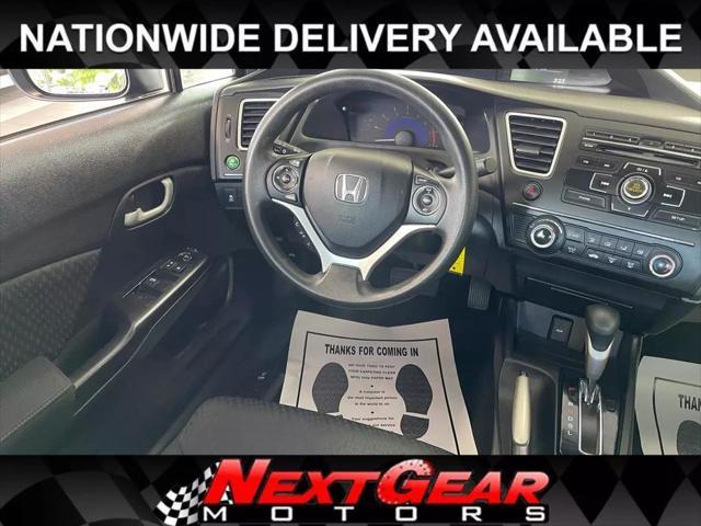 used 2015 Honda Civic car, priced at $11,990