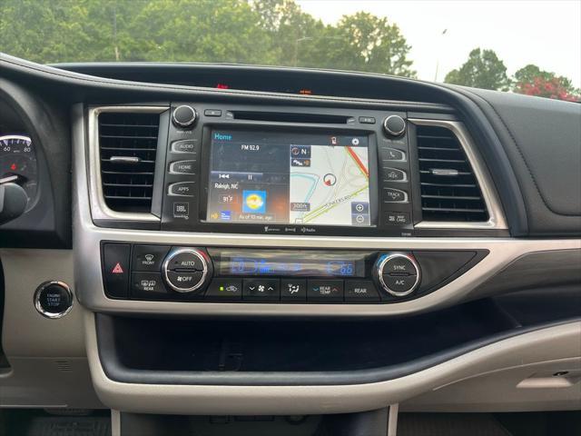 used 2017 Toyota Highlander car, priced at $19,990