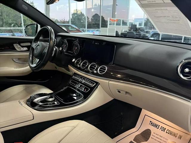 used 2018 Mercedes-Benz E-Class car, priced at $20,990