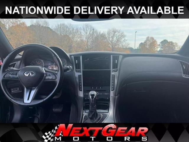 used 2020 INFINITI Q60 car, priced at $26,689