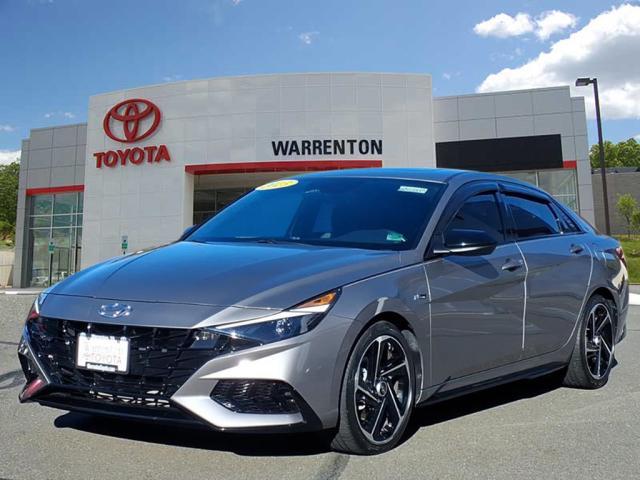 used 2023 Hyundai Elantra car, priced at $23,000