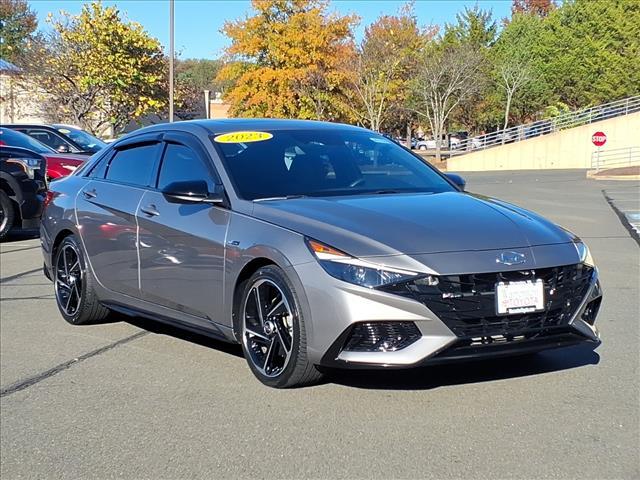 used 2023 Hyundai Elantra car, priced at $23,000