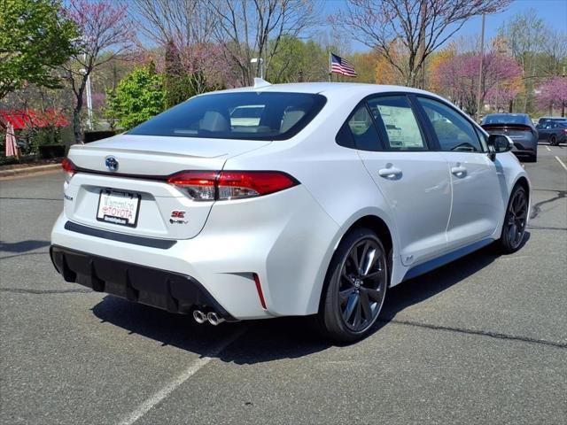 new 2025 Toyota Corolla Hybrid car, priced at $31,833