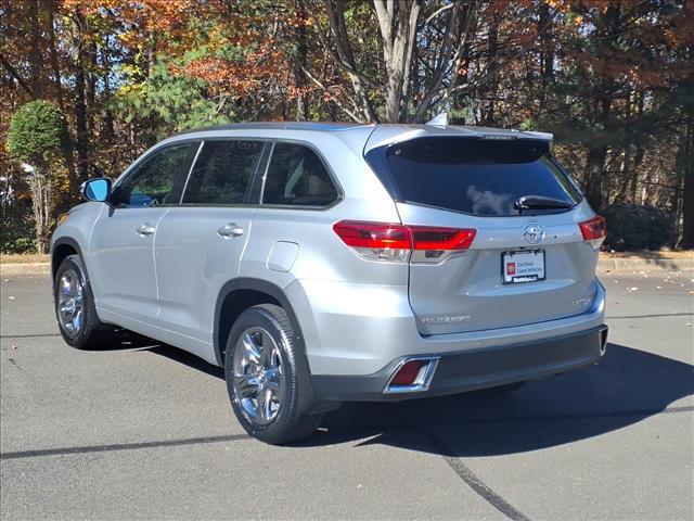 used 2019 Toyota Highlander car, priced at $35,000