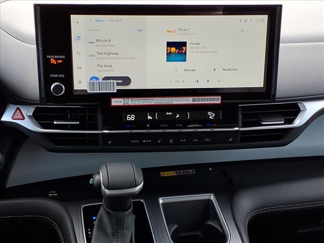 new 2025 Toyota Sienna car, priced at $50,220