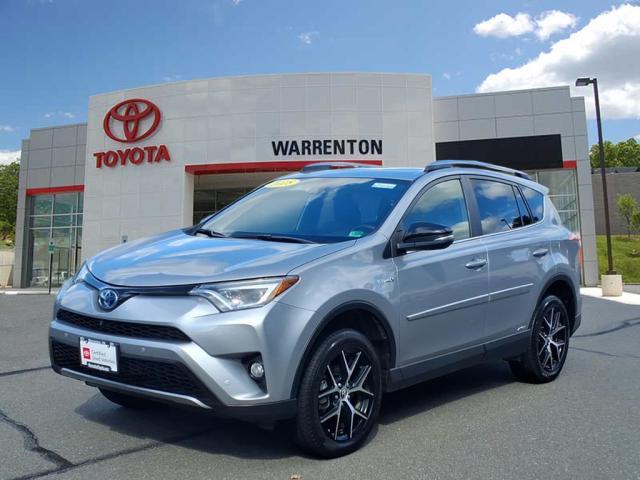 used 2018 Toyota RAV4 Hybrid car, priced at $20,000
