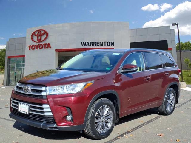 used 2018 Toyota Highlander car, priced at $25,500