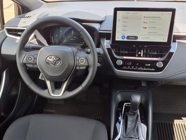 new 2025 Toyota Corolla Hybrid car, priced at $30,222
