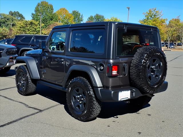 used 2025 Jeep Wrangler car, priced at $30,000