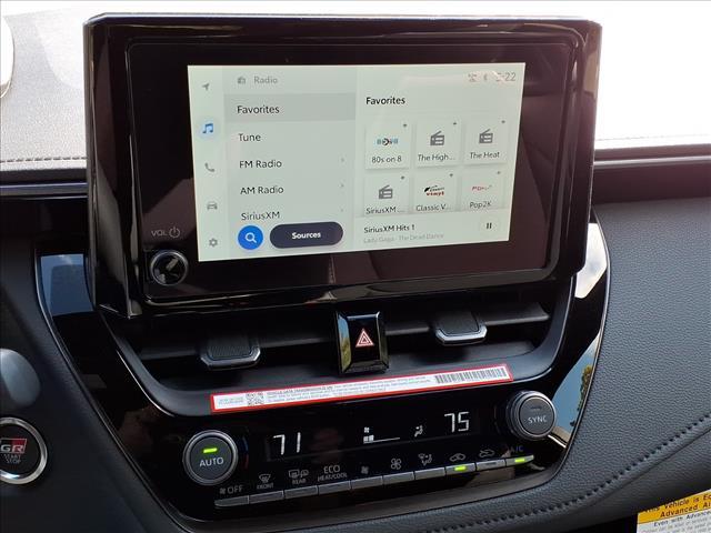 new 2025 Toyota GR Corolla car, priced at $44,928