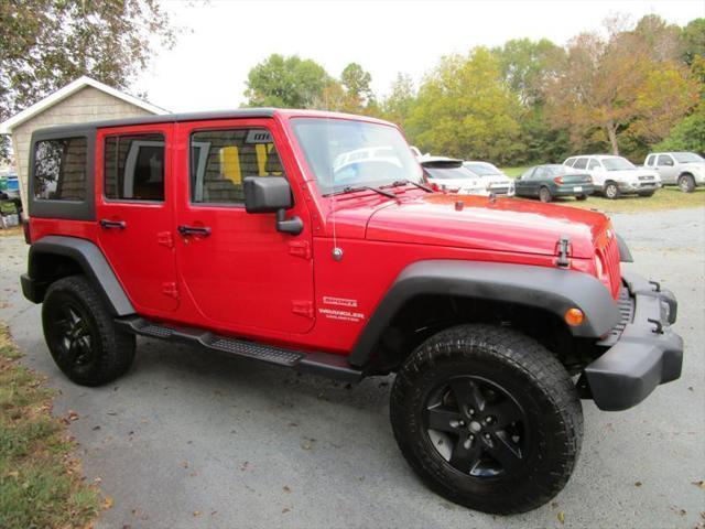 used 2012 Jeep Wrangler Unlimited car, priced at $12,850