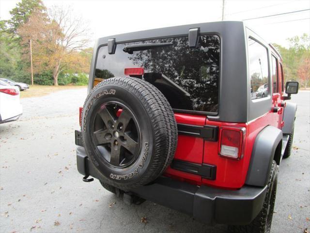 used 2012 Jeep Wrangler Unlimited car, priced at $12,850