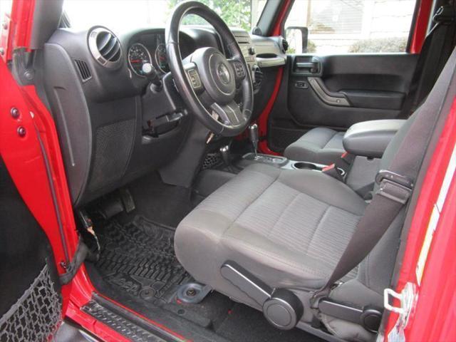 used 2012 Jeep Wrangler Unlimited car, priced at $12,850