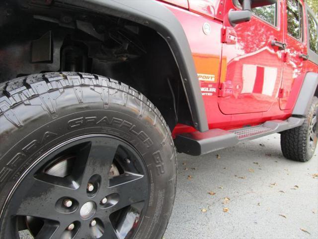 used 2012 Jeep Wrangler Unlimited car, priced at $12,850