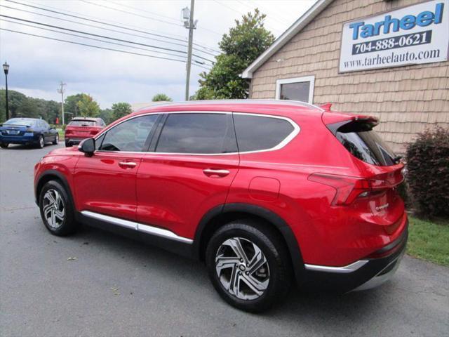 used 2021 Hyundai Santa Fe car, priced at $26,495