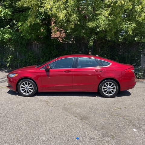 used 2017 Ford Fusion car, priced at $14,498