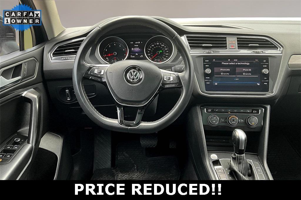 used 2021 Volkswagen Tiguan car, priced at $15,498