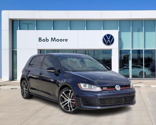 used 2017 Volkswagen Golf GTI car, priced at $16,998