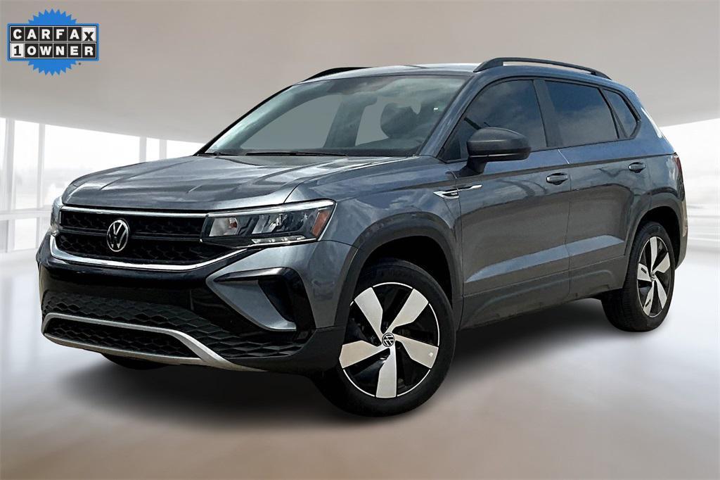 used 2023 Volkswagen Taos car, priced at $19,908