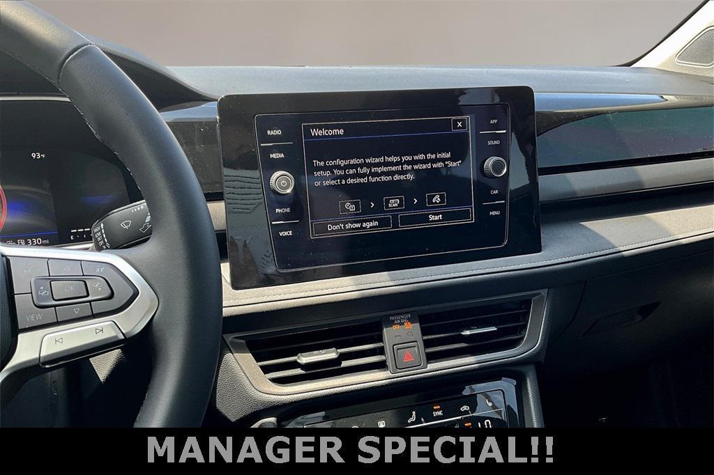 new 2025 Volkswagen Taos car, priced at $31,592