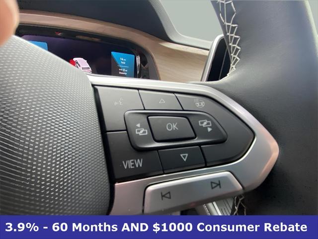 new 2025 Volkswagen Atlas car, priced at $42,524