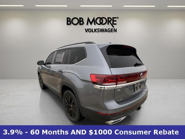 new 2025 Volkswagen Atlas car, priced at $42,524