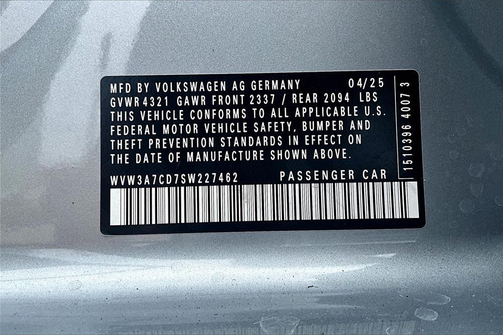 new 2025 Volkswagen Golf GTI car, priced at $39,243