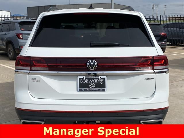 new 2025 Volkswagen Atlas car, priced at $44,524