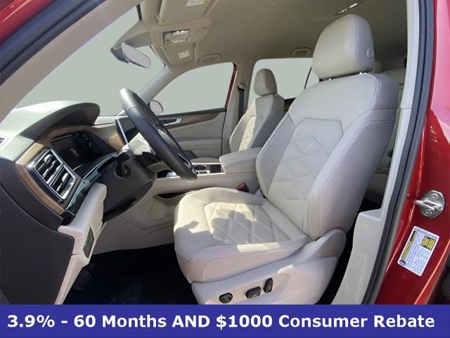 new 2025 Volkswagen Atlas car, priced at $44,368