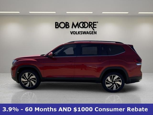 new 2025 Volkswagen Atlas car, priced at $44,368