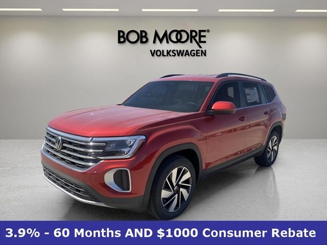 new 2025 Volkswagen Atlas car, priced at $44,368