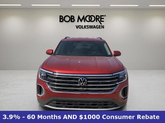 new 2025 Volkswagen Atlas car, priced at $44,368
