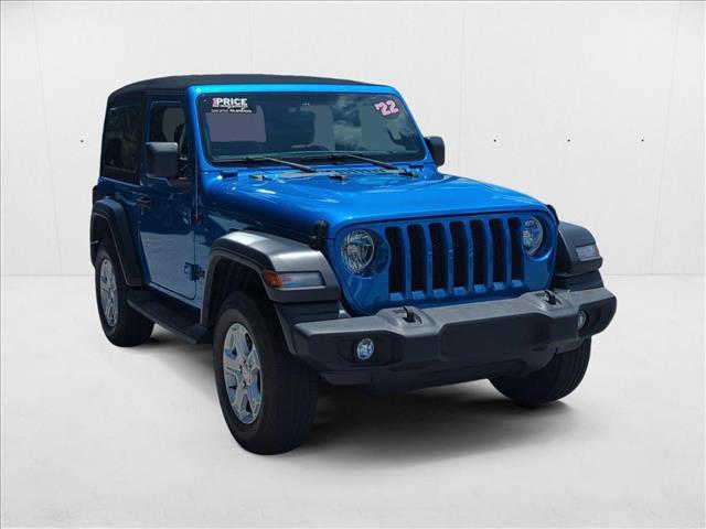 used 2022 Jeep Wrangler car, priced at $28,500