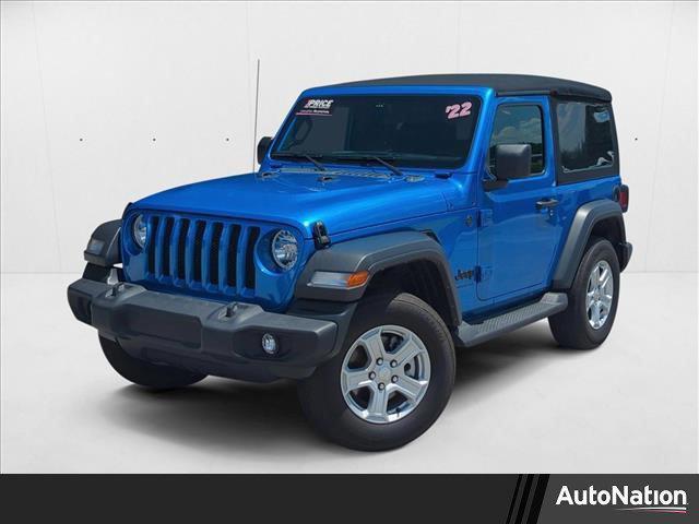 used 2022 Jeep Wrangler car, priced at $28,500